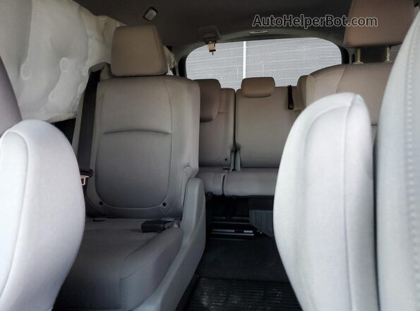 5FNRL6H24KB040674 2019 HONDA ODYSSEY Gray უკანა სავარძლების ხედი