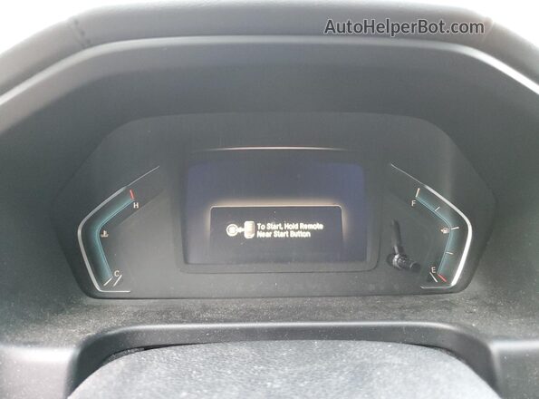 5FNRL6H24KB040674 2019 HONDA ODYSSEY Gray ხელსაწყოთა პანელის ხედი