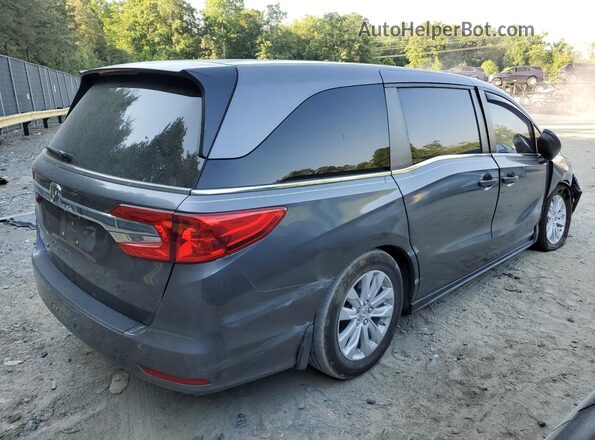 5FNRL6H24KB040674 2019 HONDA ODYSSEY Gray უკანა მარჯვენა