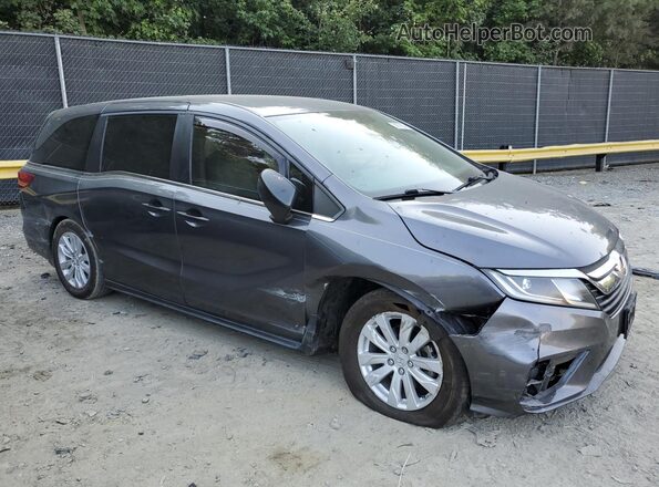 5FNRL6H24KB040674 2019 HONDA ODYSSEY Gray წინა მარჯვენა