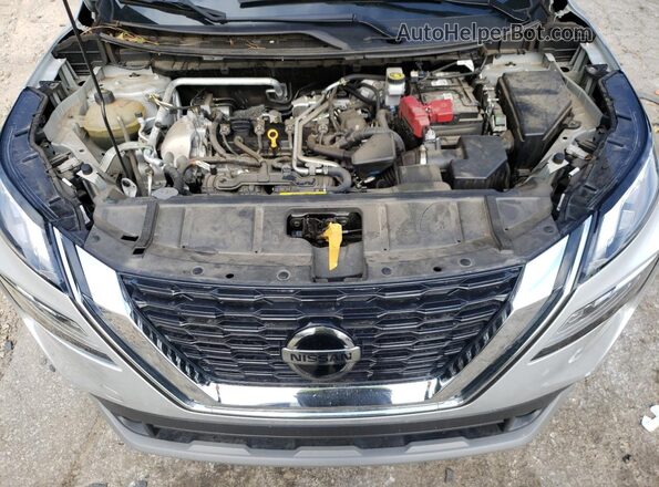 5N1AT3BA8MC737949 2021 NISSAN ROGUE Серебряный Вид наклейки с VIN-кодом