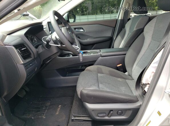 5N1AT3BA8MC737949 2021 NISSAN ROGUE Серебряный Вид панели приборов