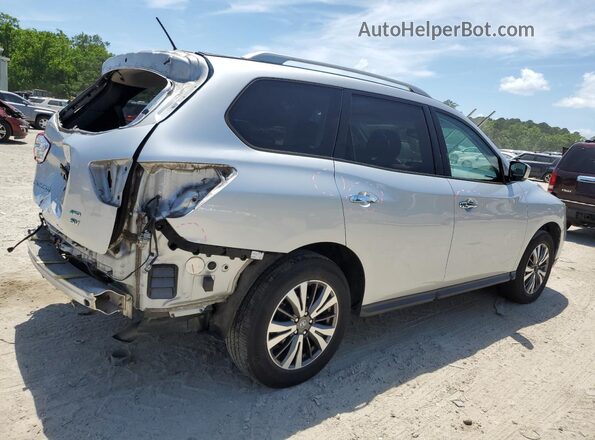 5N1DR2MMXHC684142 2017 NISSAN PATHFINDER Серебряный Задняя правая четверть