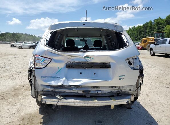5N1DR2MMXHC684142 2017 NISSAN PATHFINDER Серебряный Вид сзади