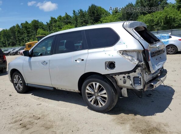 5N1DR2MMXHC684142 2017 NISSAN PATHFINDER Серебряный Задняя левая четверть