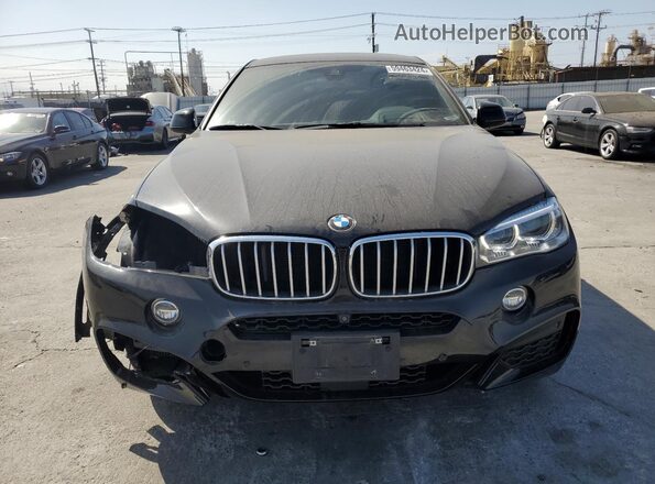 5UXKU6C52KLP60647 2019 BMW X6 Black Вид спереду