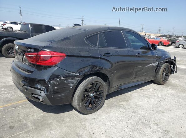 5UXKU6C52KLP60647 2019 BMW X6 Black Задня права чверть