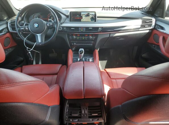 5UXKU6C52KLP60647 2019 BMW X6 Black Вид панелі приладів