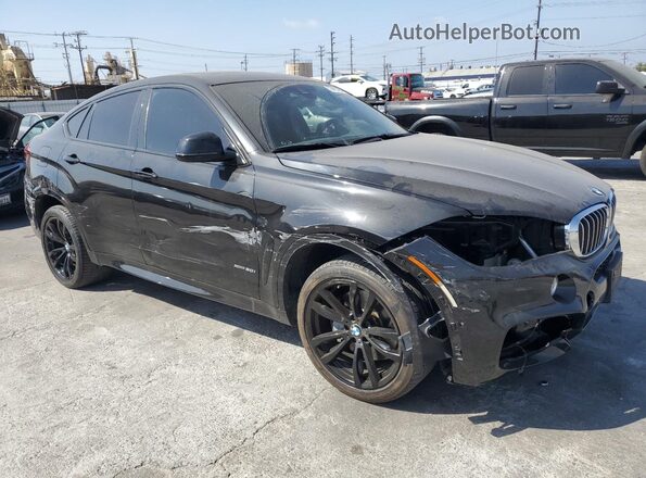 5UXKU6C52KLP60647 2019 BMW X6 Black Передня права чверть