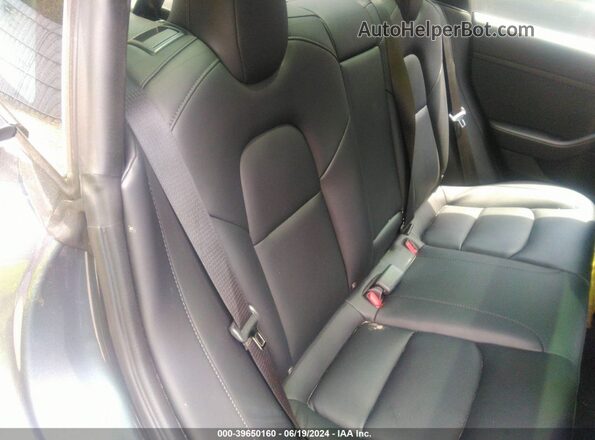 5YJ3E1EB2PF633240 2023 TESLA MODEL 3 Blue Widok naklejki z numerem VIN