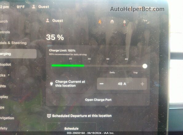 5YJ3E1EB2PF633240 2023 TESLA MODEL 3 Blue 