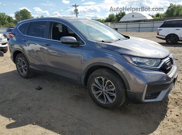 7FARW2H54ME005425 2021 HONDA CR-V Серый Передняя правая четверть