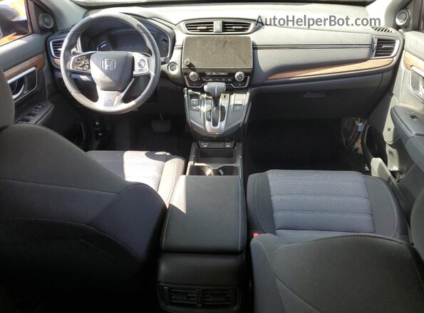 7FARW2H54ME005425 2021 HONDA CR-V Серый Вид панели приборов