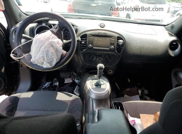 JN8AF5MR7HT701349 2017 NISSAN JUKE Black წინა პანელის ხედი