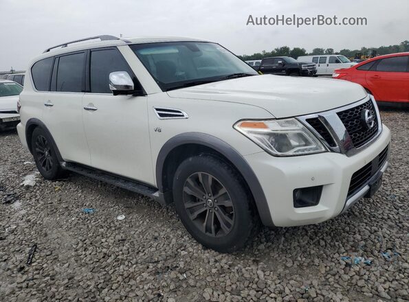 JN8AY2NE6H9704034 2017 NISSAN ARMADA White წინა მარჯვენა