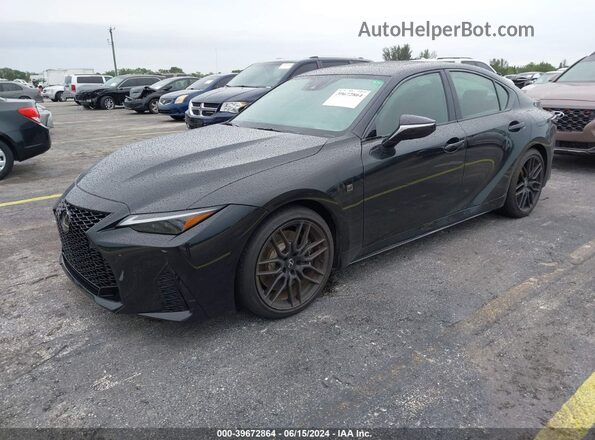 JTHAP1D20P5004286 2023 LEXUS IS Черный Передняя левая четверть