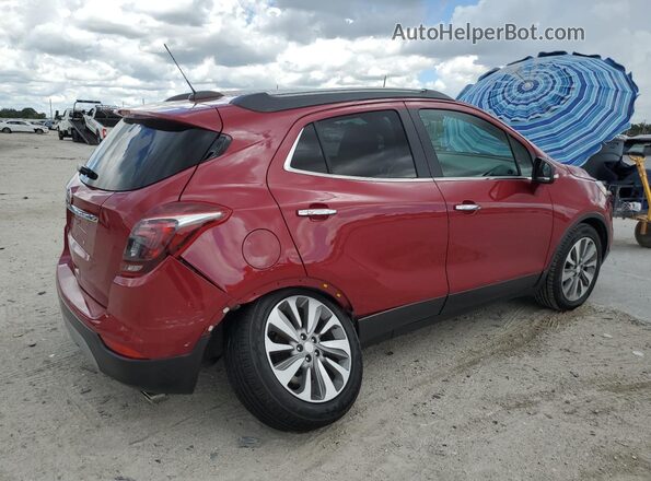 KL4CJESB8KB754349 2019 BUICK ENCORE Burgundy Tył prawy