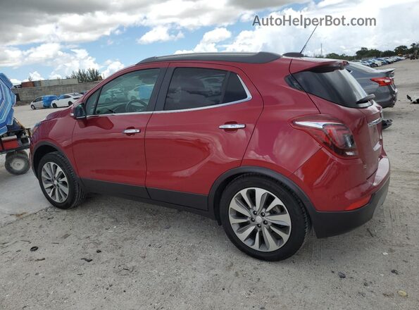 KL4CJESB8KB754349 2019 BUICK ENCORE Burgundy Tył lewy