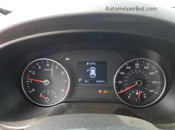 KNDPM3AC1L7752816 2020 KIA SPORTAGE Silver Widok zestawu wskaźników