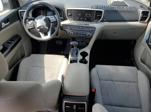 KNDPM3AC1L7752816 2020 KIA SPORTAGE Silver Widok deski rozdzielczej