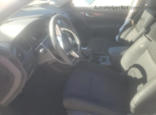 KNMAT2MV8JP576683 2018 NISSAN ROGUE Gray წინა სალონის ხედი