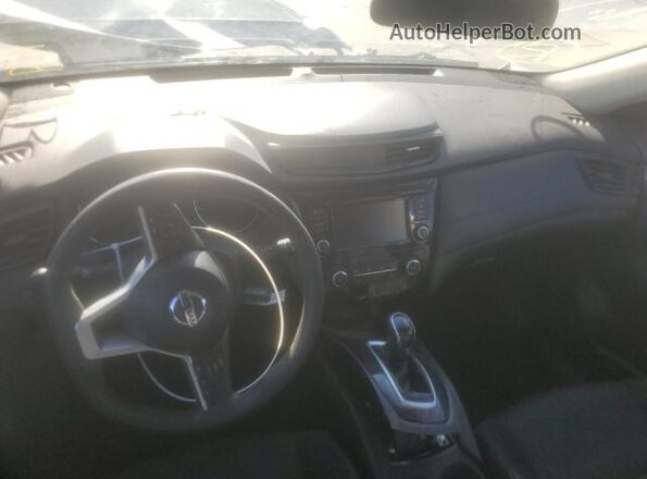 KNMAT2MV8JP576683 2018 NISSAN ROGUE Gray წინა პანელის ხედი