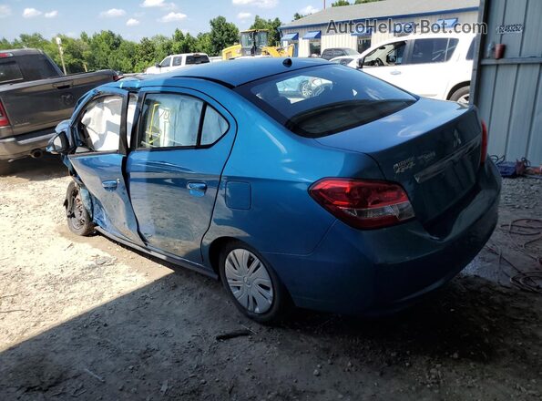 ML32F3FJ9LHF05362 2020 MITSUBISHI MIRAGE Blue უკანა მარცხენა