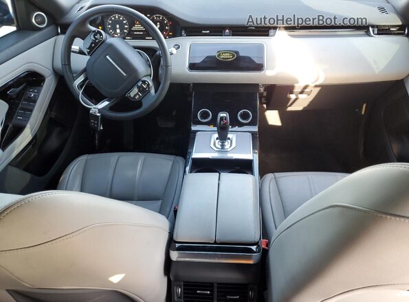 SALZJ2FX0LH060783 2020 LAND ROVER RANGE Black Widok deski rozdzielczej