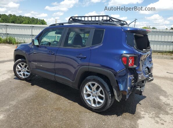 ZACCJBBB2HPF96352 2017 JEEP RENEGADE Синий Задняя левая четверть