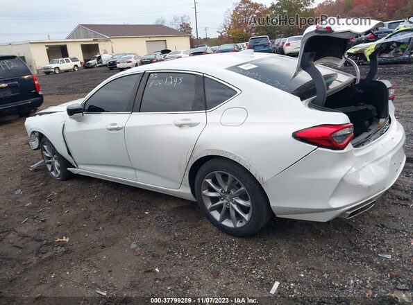 19UUB5F39MA000896 2021 ACURA TLX White Vista interior trasera