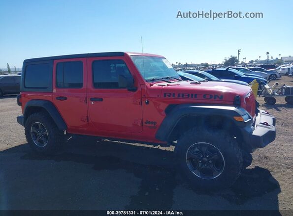 1C4HJXDN5MW775363 2021 JEEP WRANGLER UNLIMITED Красный Вид задней части салона
