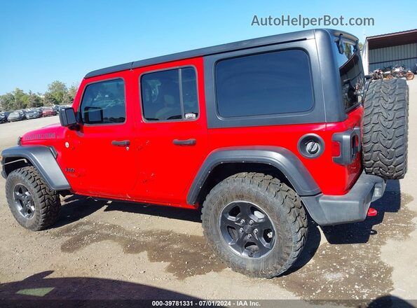 1C4HJXDN5MW775363 2021 JEEP WRANGLER UNLIMITED Красный Панорамный вид салона 360°