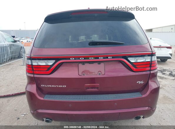 1C4SDHCT8MC659739 2021 DODGE DURANGO Красный 