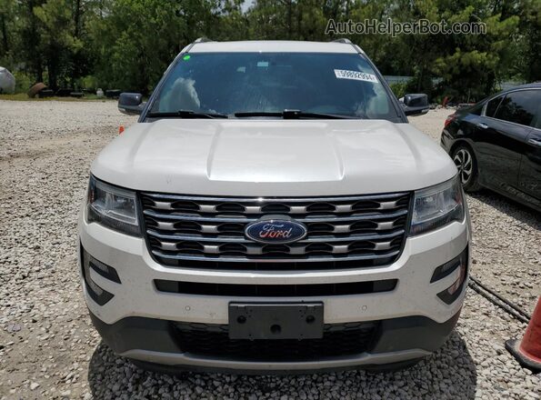 1FM5K7D80HGD39350 2017 FORD FORD EXPLORER White Front view