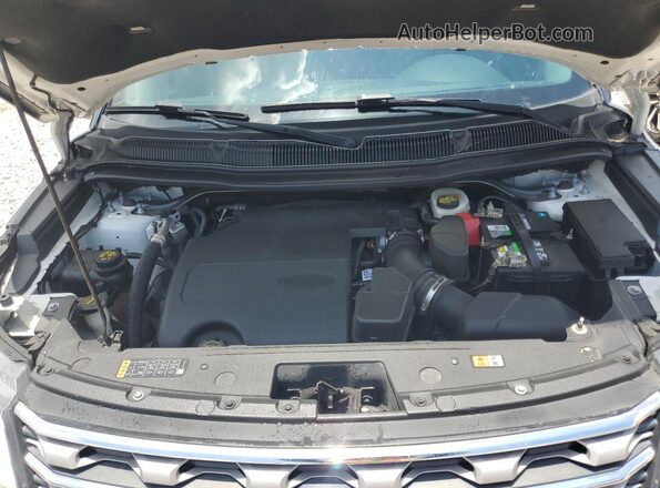 1FM5K7D80HGD39350 2017 FORD FORD EXPLORER White Rear interior view
