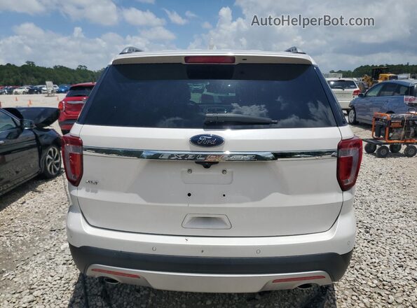 1FM5K7D80HGD39350 2017 FORD FORD EXPLORER White Rear view