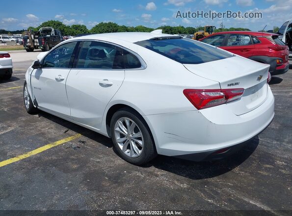 1G1ZD5ST1MF059781 2021 CHEVROLET MALIBU Белый Задняя левая четверть