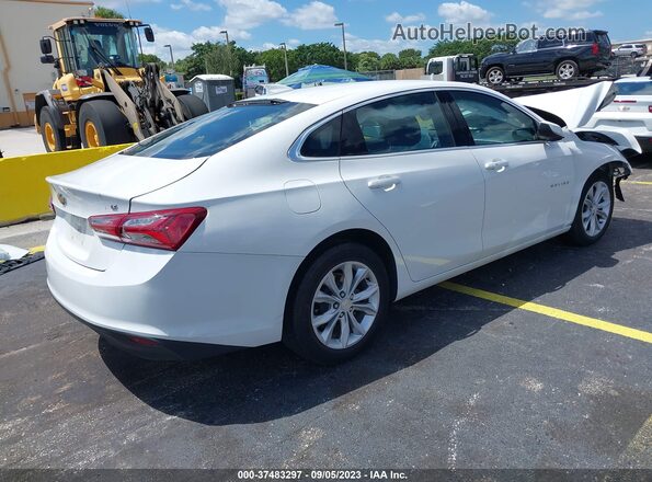 1G1ZD5ST1MF059781 2021 CHEVROLET MALIBU Белый Задняя правая четверть