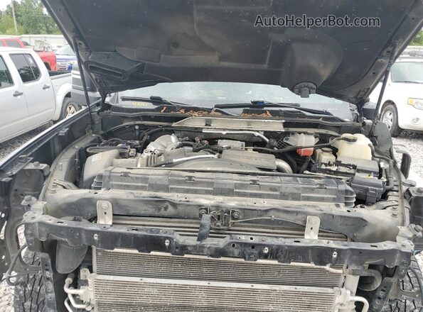 1GC4YLEY5LF196173 2020 CHEVROLET SILVERADO Black უკანა სალონის ხედი