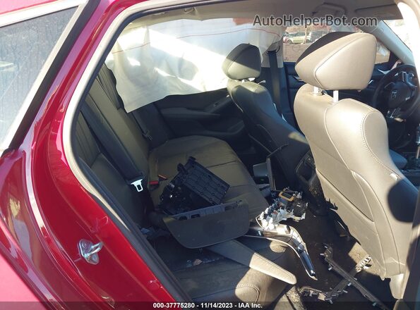 1HGCV1F4XMA003049 2021 HONDA ACCORD Red Vista de la etiqueta del VIN