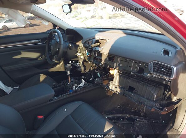 1HGCV1F4XMA003049 2021 HONDA ACCORD Red Vista interior delantera