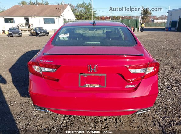 1HGCV1F4XMA003049 2021 HONDA ACCORD Red 
