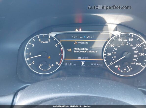 1N4BL4DVXMN352272 2021 NISSAN ALTIMA Black Вид задніх сидінь