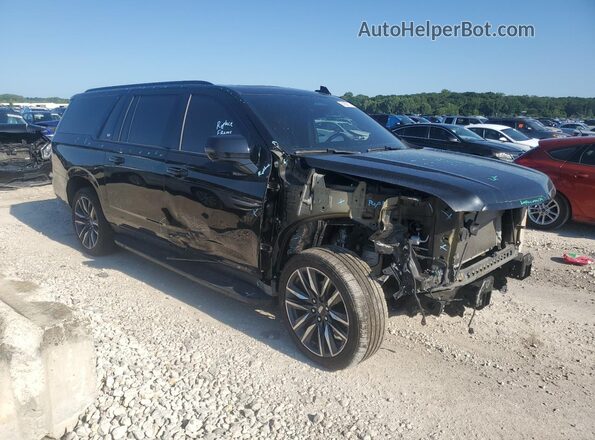 1GYS4PKL3MR310345 2021 CADILLAC ESCALADE Black Передня права чверть