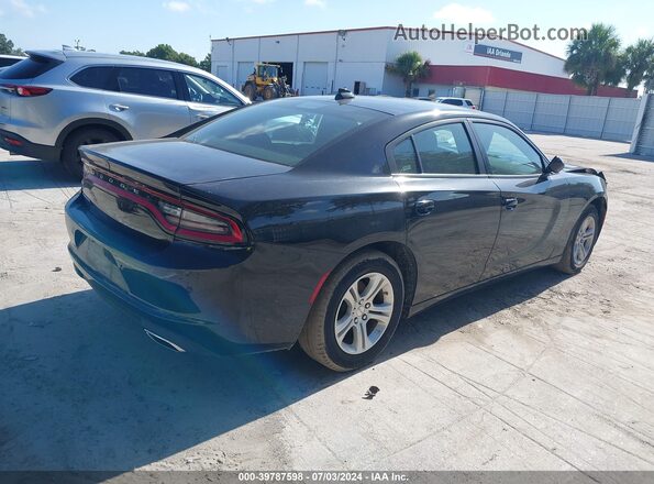 2C3CDXBG1PH510856 2023 DODGE CHARGER Black Trasero derecho