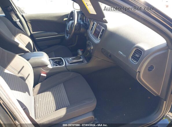 2C3CDXBG1PH510856 2023 DODGE CHARGER Black Vista interior delantera