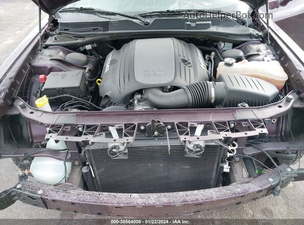2C3CDZBT7NH233989 2022 DODGE CHALLENGER Purple Widok z tyłu