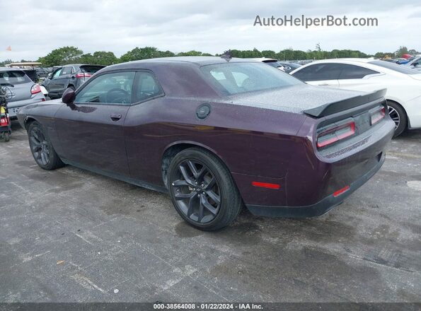 2C3CDZBT7NH233989 2022 DODGE CHALLENGER Purple Tył lewy