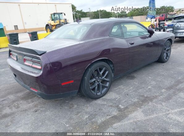 2C3CDZBT7NH233989 2022 DODGE CHALLENGER Purple Tył prawy