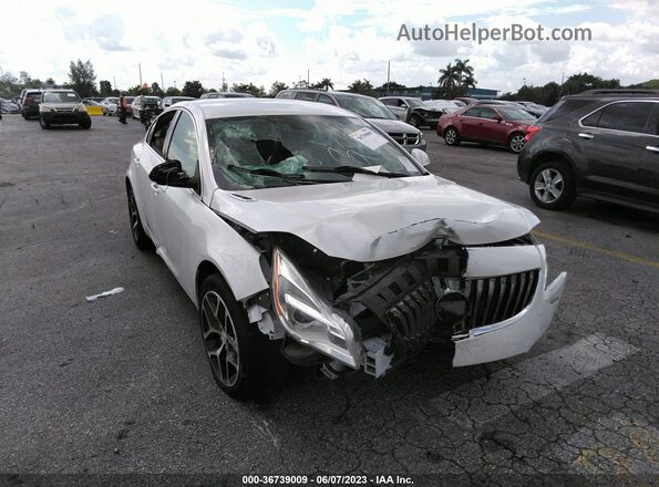 2G4GL5EX5H9150837 2017 BUICK REGAL White Vista frontal
